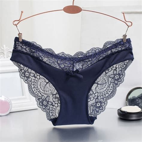 Sexy Womens Lace Panties G String Lingerie Low Waist Underwear Briefs