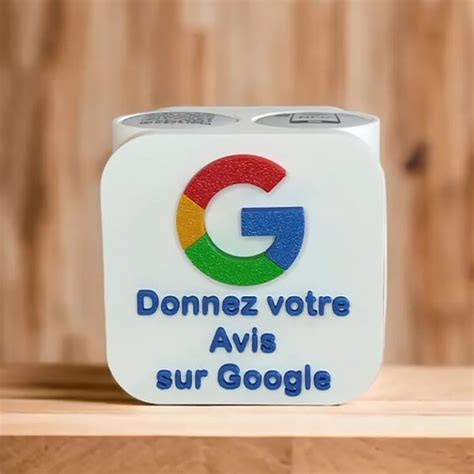 Cube connecté avis Google Maplaque NFC