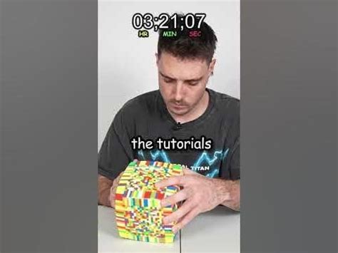 Solving The Worlds Biggest Rubiks Cube : r/Rubiks_Cubes