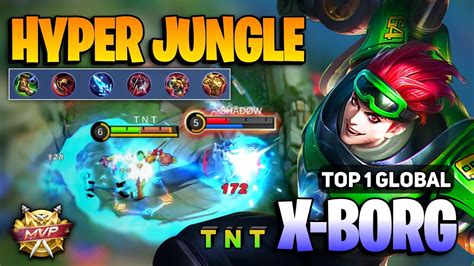 Xborg Hyper Jungle Build [ X Borg Best Build Top 1 Global ] By T N T