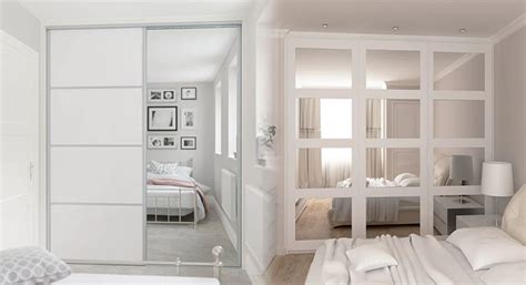 Customizable Glass Panel Sliding Wardrobe Doors Lamapacos