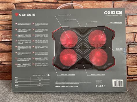 Recenzja podstawki chłodzącej Genesis Oxid 260