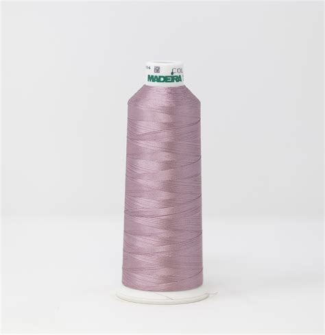 910 1356 5500 Yard Cone Of 40 Weight Pink Pearl Rayon Machine