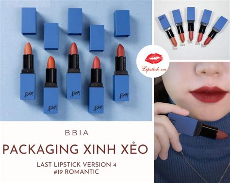 Review Son Bbia 19 Romantic Màu Hoa Hồng Khô Hot Nhất Vỏ Xanh