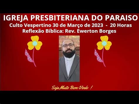 Reflex O Biblica Rev Ewerton Borges Youtube