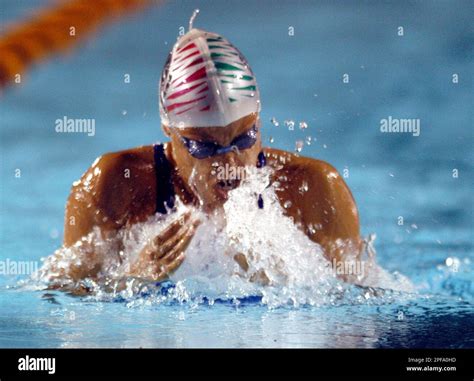 Mexicos Adriana Marmolejo Participes In The Womens 100 Meters