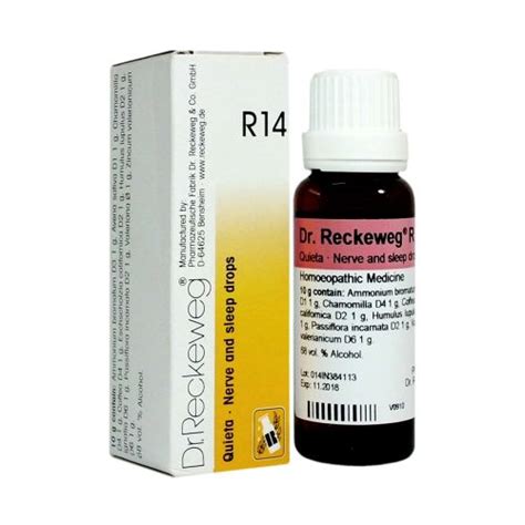 Dr Reckeweg R14 Nerve And Sleep Drops Buy Online Get Upto 15 Off