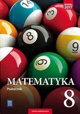 Matematyka kl 8 SP Podręcznik WSiP 7559349247 oficjalne archiwum