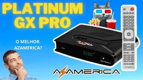 Receptor Azamerica Platinum Gx Pro é bom mesmo YouTube