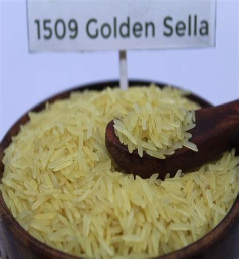 1509 Golden Sella Basmati Rice Bag Packaging Size 25 Kg At 69 Kg