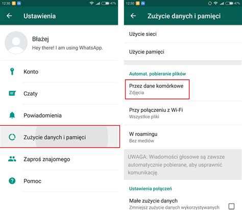 Jak Wy Czy W Whatsapp Automatyczne Pobieranie Zdj Przez Dane Kom Rkowe