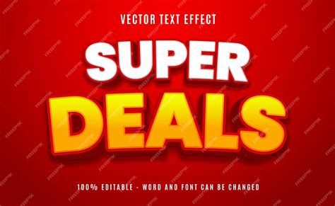 Premium Vector | Vector text effect