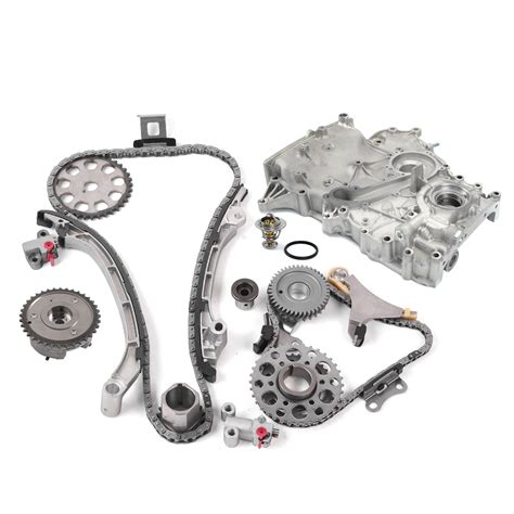 Moca Autoparts Timing Chain Kit With Oil Pump Thermostat Intake Vvt Fit