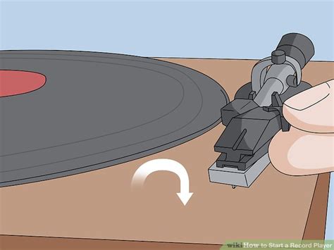 how to start a record player
