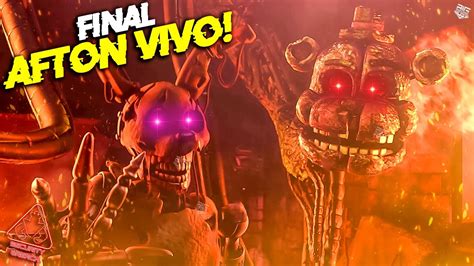 Final Verdadeiro Afton Animatronic Boss Fight 12 Five Nights At