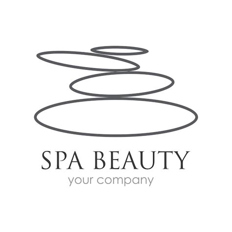 Modèle De Conception Dillustration Vectorielle De Logo De Spa