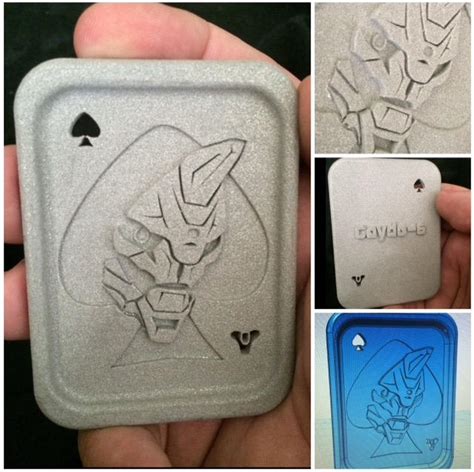 Cayde-6 Ace of spades card (3D design and print) by SexyChickennugget ...