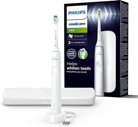 Philips Sonicare 4100 Elektryczna Szczoteczka do Zębów dla Dorosłych z