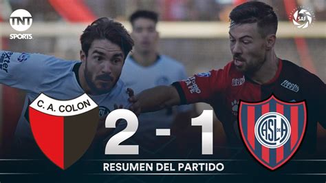 Resumen De Col N Sf Vs San Lorenzo Fecha Superliga