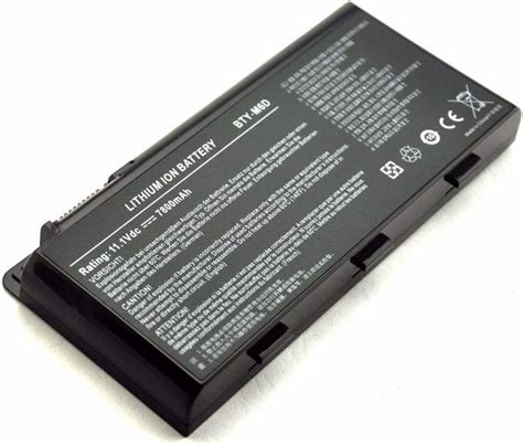 7XINbox 7800mAh BTY M6D Laptop Battery Compatible With MSI GT60 GT70