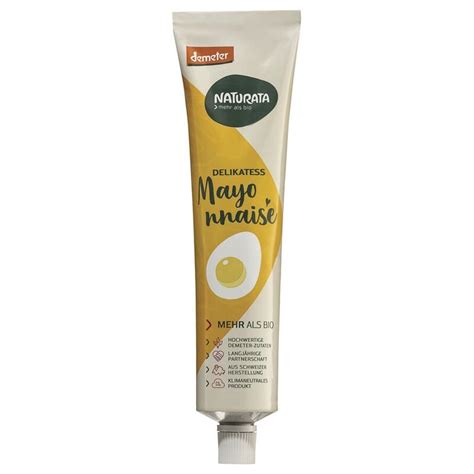 Naturata Delikatess Mayonnaise In Der Tube Bio Ml Ekomarkt D