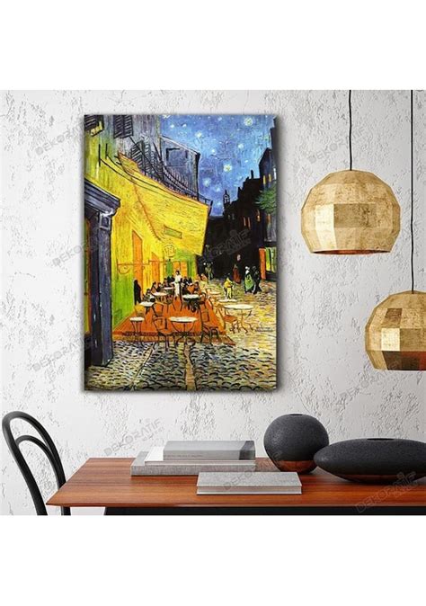 Van Gogh Gece Kafe Teras Tablosu Cafe Terrace At Night Fiyatlar Ve