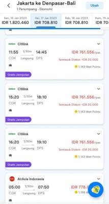 Harga Tiket Pesawat Citilink Turun Cek Harga Rute Jakarta Bali