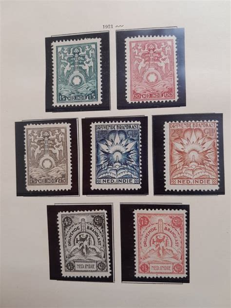 Indes orientales néerlandaises 1921 Lockbox stamps NVPH Catawiki