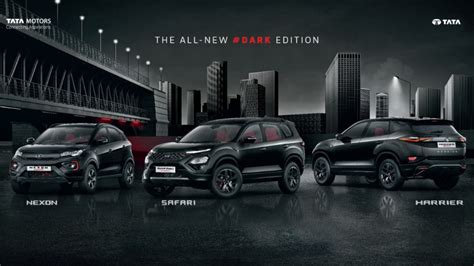 Tata Harrier And Safari Red Dark Editions Launched With Adas