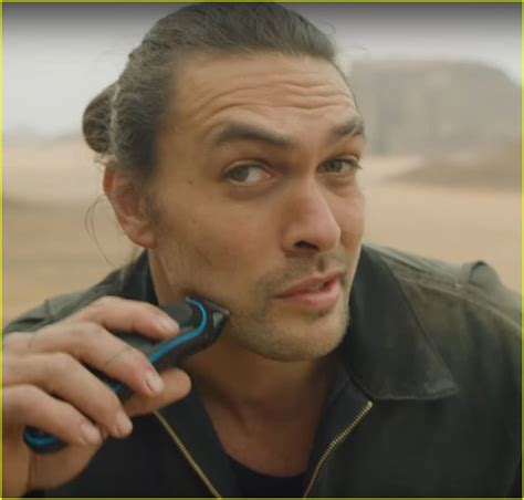 Photo: jason momoa shaves beard 03 | Photo 4274694 | Just Jared