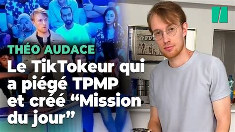 Qui est Théo Audace le TikTokeur derrière le compte Mission du jour