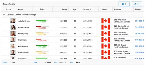 Blazor Data Grid Ignite Ui Table Controls For Blazor Applications Hot