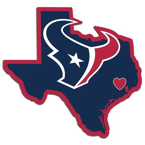 Houston Texans Decal Home State Pride Style Houston Texans Logo