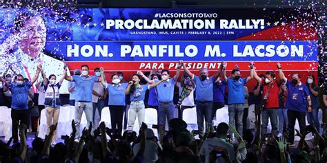 Lacson Sotto Tandem Kicks Off 2022 Campaign With An Appeal To Voters