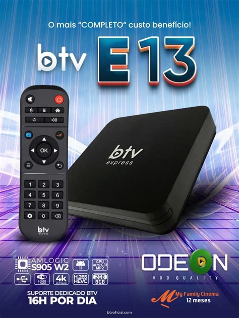 BTV E13 Express BTV Box Shop Oficial Aparelhos E Recargas BTV