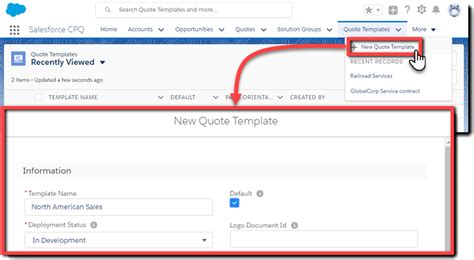 Salesforce Quote Templates / Change Total Labels In A Quote Generator Cpq Salesforce Stack ...