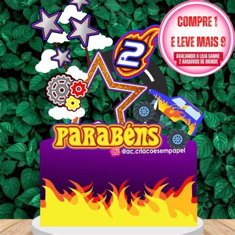 Arquivo De Corte Topo De Bolo Hot Wheels Studio Elo