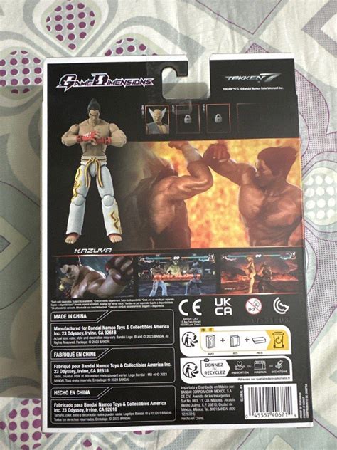 In Hand X Stock Game Dimensions Kazuya Tekken Figure Not Bandai