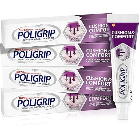 Amazon Poligrip Power Max Power Hold Plus Seal Denture Adhesive