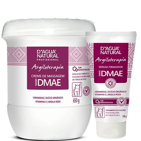 Kit Creme Firmador Dmae G Serum Nano G D Agua Natural