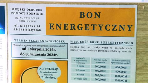 Bon Energetyczny Jak Wype Ni Wniosek I Gdzie Go Z O Y