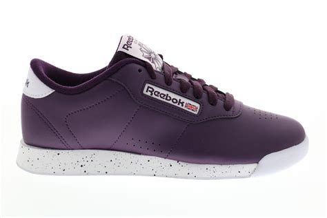 Reebok Princess V68610 Womens Purple Synthetic Lifestyle Sneakers Shoe Ruze Shoes