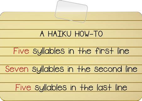 What Are The Rules For A Haiku Poem