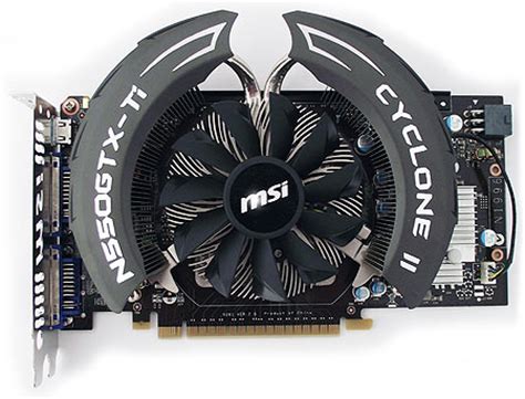 MSI S N550GTX Ti Cyclone II Nvidia GeForce GTX 550 Ti Review