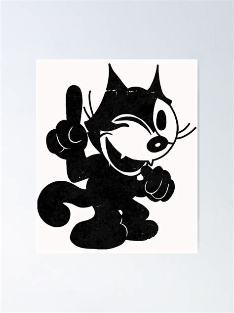 "Felix the cat" Poster for Sale by BairHillegass | Redbubble