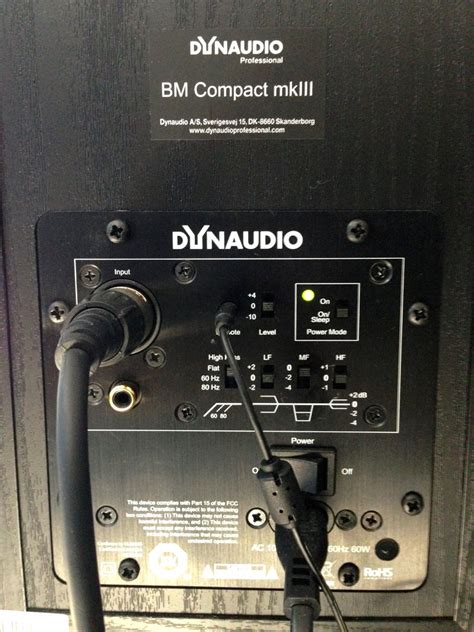 Dynaudio BM Compact MkIII Review Danish Sound Audiofanzine