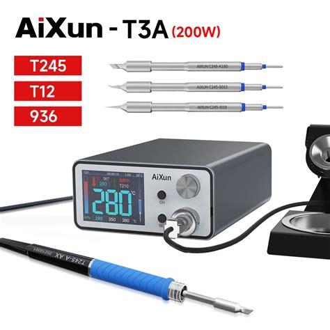 Aixun T3a Intelligent Soldering Station Lcd Digitial Disply Repair