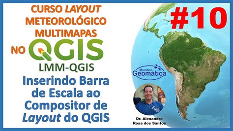 Aula Inserindo Barra De Escala Ao Compositor De Layout Do Qgis