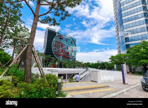 Seoul South Korea July 3 2018 Coex Shopping Mall Scene In Gangnam