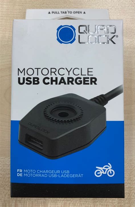 Quad Lock Usb Charger Motorcycles Motorcycle Accessories On Carousell